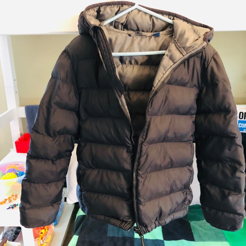 Uniqlo warm padded jacket size 7-8 for boys